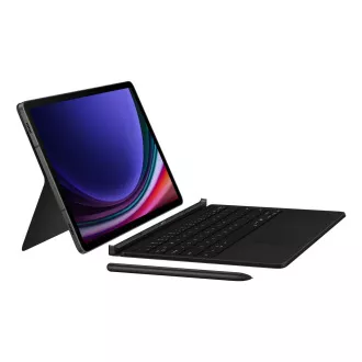 Husă de protecție Samsung cu tastatură și touchpad pentru Tab S9/S9 FE/S10 FE/S10 lite Neagră