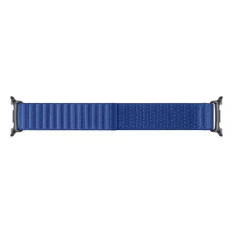 Curea din material textil Samsung (mărime S/M) Watch 8 albastră
