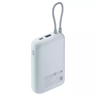 Xiaomi Power Bank 10000mAh (cablu integrat) Ice Blue GL