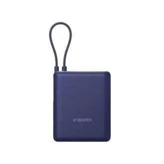 Baterie externă Xiaomi 33W 10000mAh (cablu integrat) albastru gheață Baterie externă Xiaomi 33W 10000mAh (cablu integrat) albastru gheață