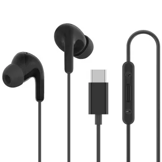 Căști Xiaomi Type-C M2413E1/USB-C/cu fir/Negru