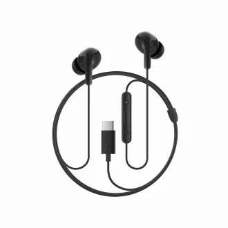 Căști Xiaomi Type-C M2413E1/USB-C/cu fir/Negru