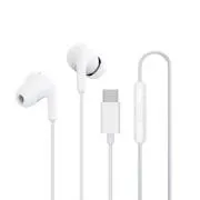 Căști Xiaomi Type-C M2413E1/USB-C/cu fir/albe