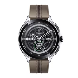 Xiaomi Watch 2 Pro/46mm/46mm/argintiu/bandă elegantă/maro