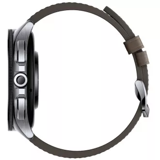 Xiaomi Watch 2 Pro/46mm/46mm/argintiu/bandă elegantă/maro