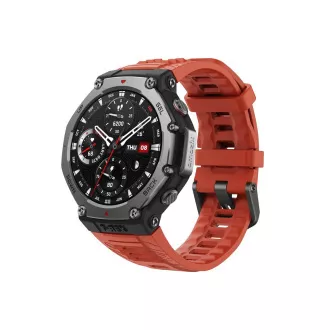 Amazfit T-Rex 3/Bandă Sport/Roșu Lavă Amazfit T-Rex 3/Bandă Sport/Roșu Lavă
