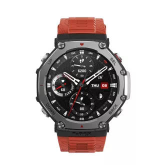 Amazfit T-Rex 3/Bandă Sport/Roșu Lavă Amazfit T-Rex 3/Bandă Sport/Roșu Lavă