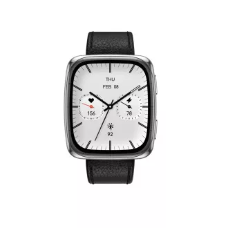 Amazfit Active 2 Pătrată/Curea Elegantă/Negru Amazfit Active 2 Pătrată/Curea Elegantă/Negru