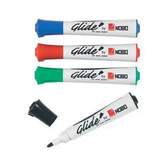 Marker NOBO GLIDE, mix de culori Marker NOBO GLIDE, mix de culori