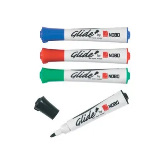 Marker NOBO GLIDE, mix de culori Marker NOBO GLIDE, mix de culori