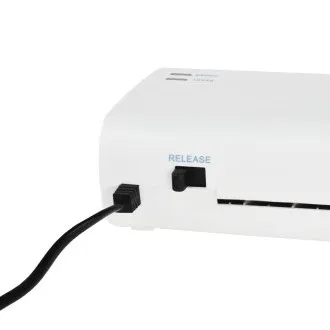 Laminator DESQ A4 de nouă generație, alb Laminator DESQ A4 de nouă generație, alb