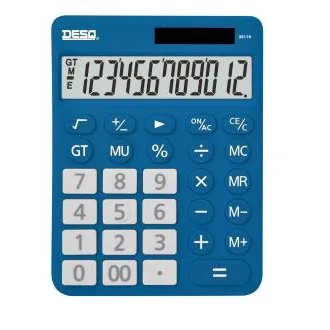 Calculator DESQ XL, albastru închis Calculator DESQ XL, albastru închis