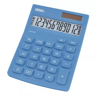 Calculator DESQ XL, albastru deschis