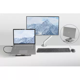 Suport pentru laptop DESQ, 6 porturi
