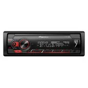 Pioneer MVH-S320BT radio auto cu USB și Bluetooth roșu