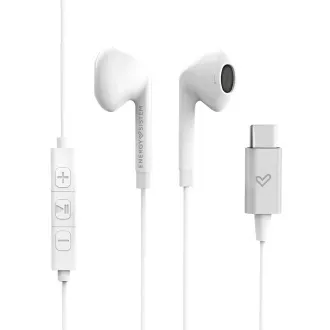 Căști Energy Sistem EP Smart 2 Type C White cu conector USB-C, alb