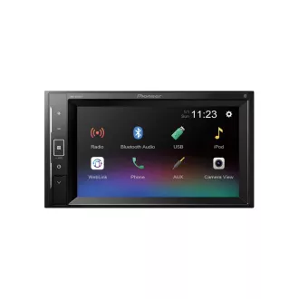 Radio auto Pioneer DMH-A240BT 2DIN cu afișaj LCD și Bluetooth