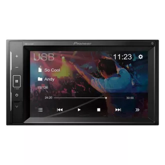 Radio auto Pioneer DMH-A240BT 2DIN cu afișaj LCD și Bluetooth