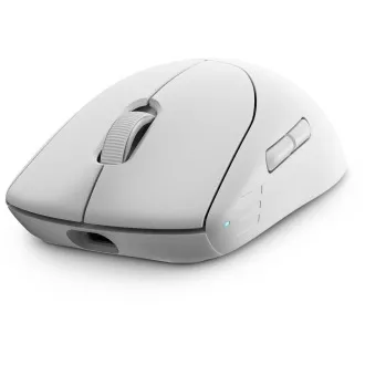 Dell Alienware Pro/Gaming/Optic/Drepți/26.000 DPI/Cu fir+Wireless/Alb