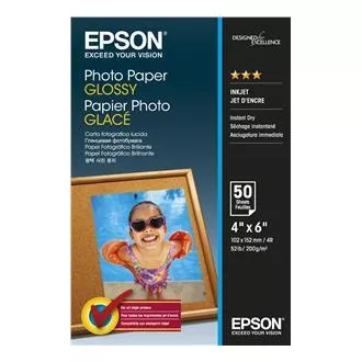 Hârtie foto EPSON Glossy 10x15cm 50 coli