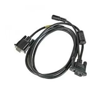 Cablu: RS232, negru, DB9, 5V, 2,9 m (9,5') drept, I/S extern
