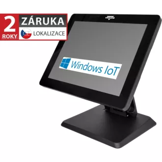 Virtuos BPOS BP-1588, ecran LCD LED de 15", 400 cd/m2, i3-1011U, 8GB RAM, SSD de 256GB, Windows 11 IoT, negru