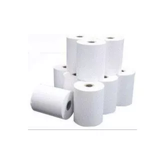 Hârtie termică cu lățimea de 80 mm, lungimea rolei de 78 m, cu goluri de 17 mm (diametrul rolei de până la 80 mm)