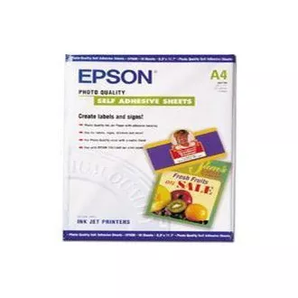 EPSON A4, foto de calitate cu jet de cerneală autoadezivă (10 buc) EPSON A4, foto de calitate cu jet de cerneală autoadezivă (10 buc)