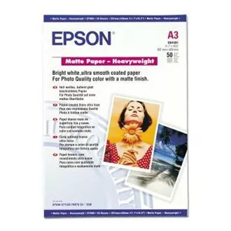 EPSON A3, hârtie mată grea (50 de coli) EPSON A3, hârtie mată grea (50 de coli)