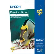 Hârtie foto lucioasă EPSON A4, Premium Glossy (20 de coli)