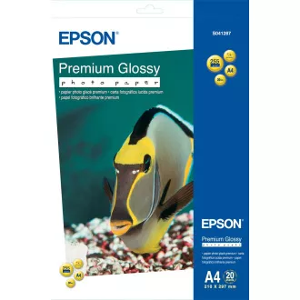 Hârtie foto lucioasă EPSON A4, Premium Glossy (20 de coli)