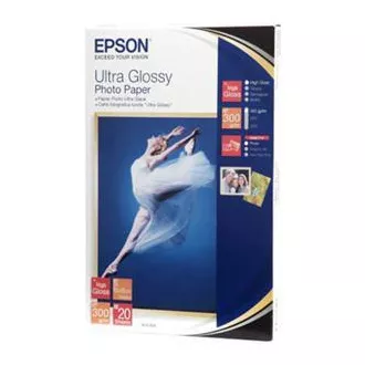 Hârtie foto EPSON Ultra Glossy 10x15,300g (20 de coli)