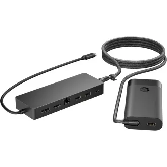 HP Univ. Hub USB-C și încărcător pentru laptop Combo-EURO