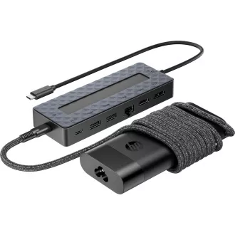 HP Univ. Hub USB-C și încărcător pentru laptop Combo-EURO