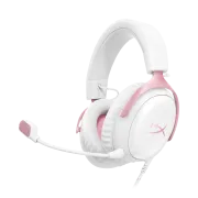 Căști de gaming HyperX Cloud III WHT/PNK