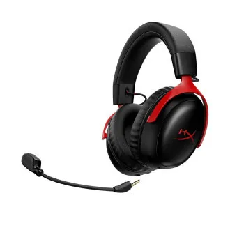 Căști HyperX Cloud III S pentru PC, PS5/4-negru/roșu Căști HyperX Cloud III S pentru PC, PS5/4-negru/roșu