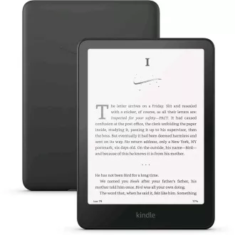 Carte electronică Amazon Kindle Paperwhite 2024 (16 GB), neagră, FĂRĂ PUBLICITATE
