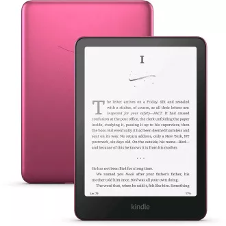 Carte electronică Amazon Kindle Paperwhite Signature Edition 2024 (32 GB), zmeură, FĂRĂ PUBLICITATE