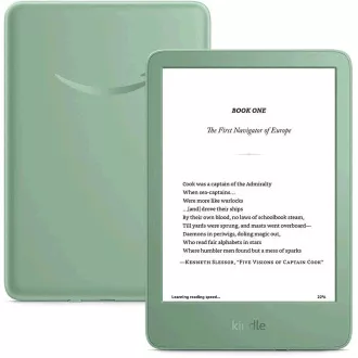Carte electronică Amazon Kindle 2024 (16 GB), matcha, FĂRĂ PUBLICITATE