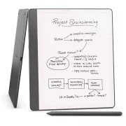 Carte electronică Amazon Kindle Scribe 2024 (16 GB), stilou premium, tungsten, fără publicitate