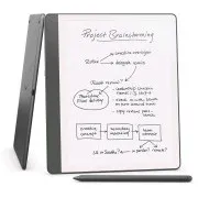 Carte electronică Amazon Kindle Scribe 2024 (16 GB), stilou premium, tungsten, fără publicitate