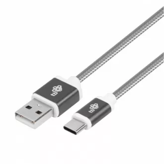 Cablu TB USB - USB C bandă gri de 1,5 m