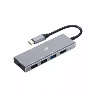 Adaptor TB USB-C 7 în 1 USB 3.0, 2xUSB 2.0, HDMI, PD, SD/TF