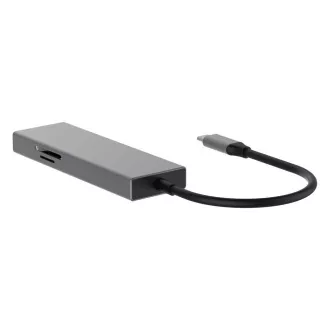 Adaptor TB USB-C 7 în 1 USB 3.0, 2xUSB 2.0, HDMI, PD, SD/TF