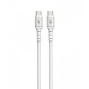 Cablu TB USB-C alb 60W 1m