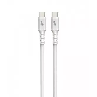 Cablu TB USB-C alb 60W 1m