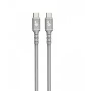 Cablu TB USB-C gri 60W 1m