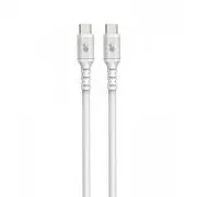 Cablu USB-C TB alb 60W 2m