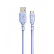 Cablu TB USB-A - USB-C violet 1m