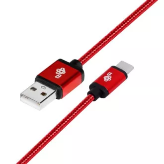 Cablu tactil TB USB - USB C 1,5 m rubin